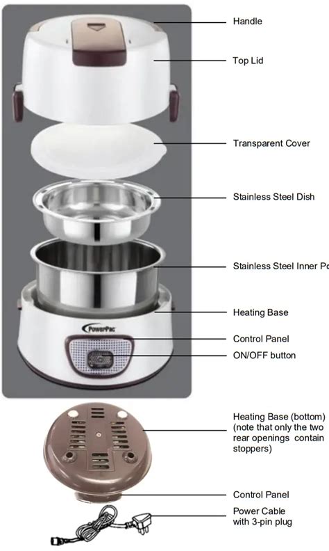 electric lunch box user manual|top cover lunch box troubleshooting.